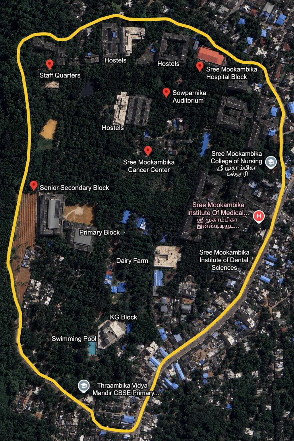 Sree Mookambika Institute of Dental Sciences — Sree Mookambika Campus