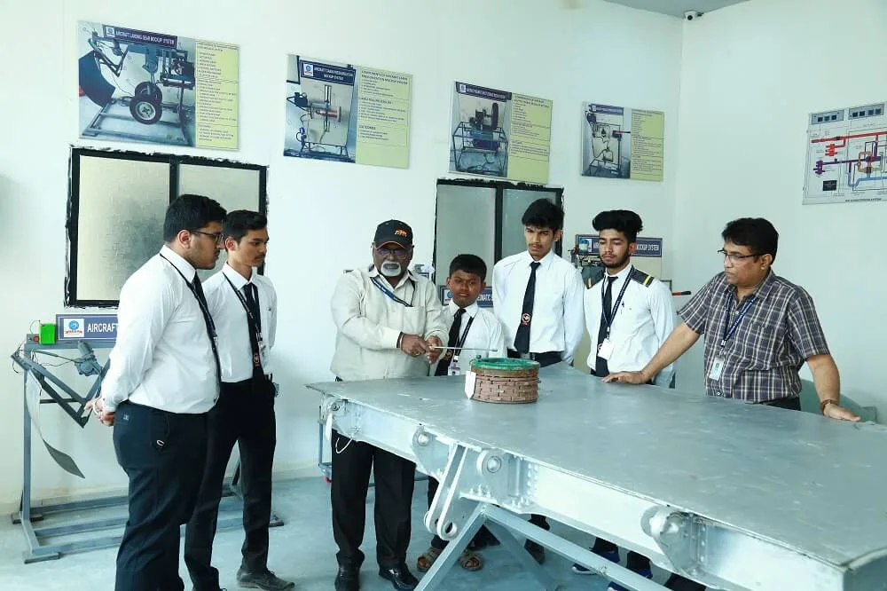 Aircraft Structural Maintenance Laboratory at IIAE Pune — indira-institute-of-aircraft-engineering-pune