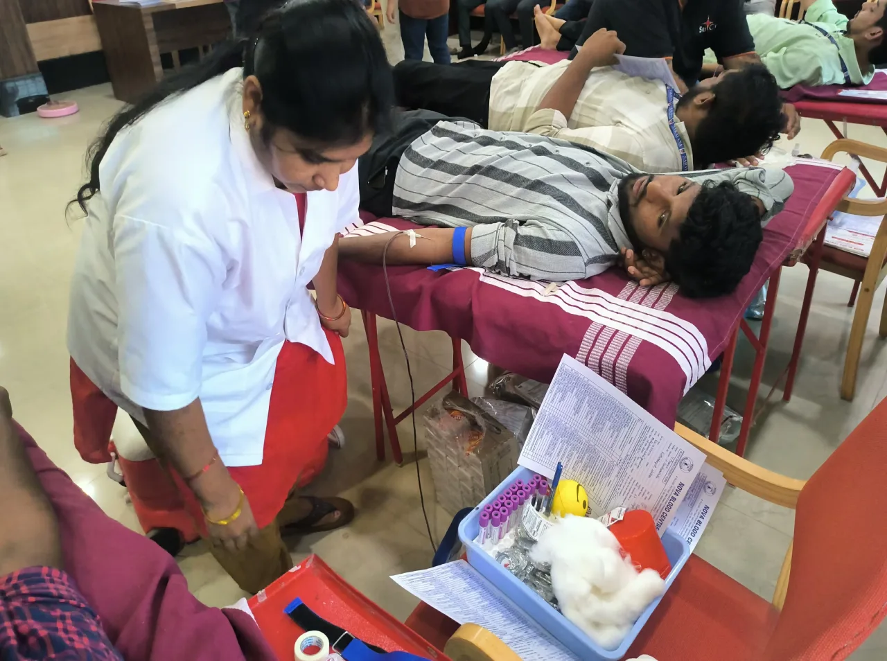 National Pharmacy Week – Blood Donation Camp — Narayana Pharmacy College