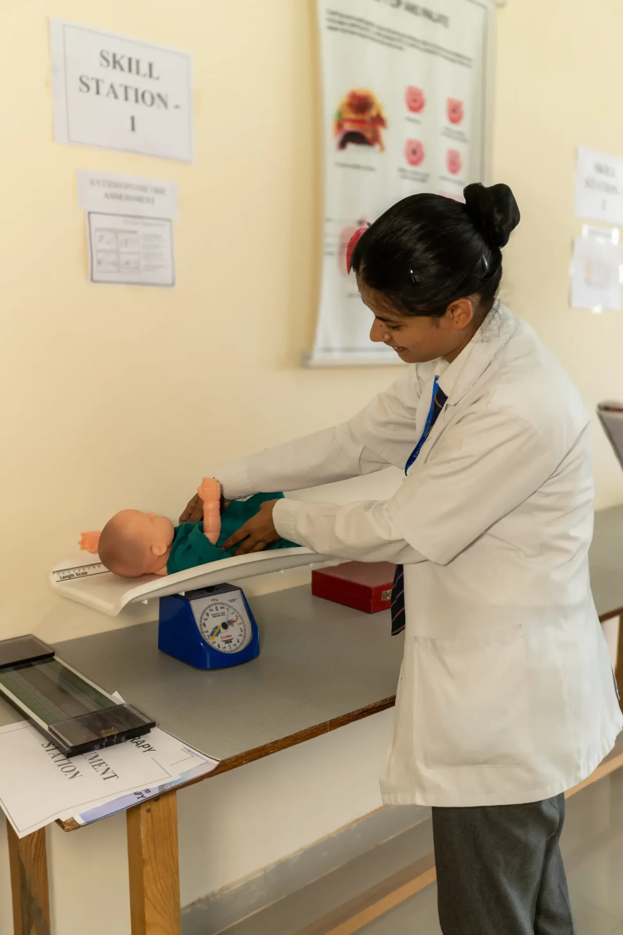 Anthropometric assessment skills lab — Sushila Institute of Medical Sciences
