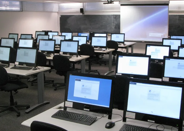 Computer lab — Hare Rama Hare Krishna Kewal Shree Institute of Pharmacy