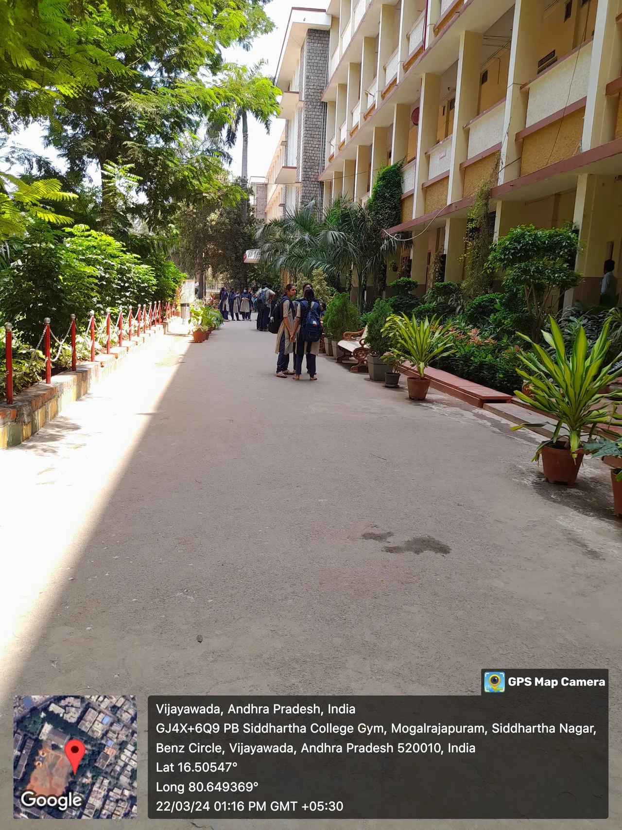 Administration Block — Parvathaneni Brahmayya Siddhartha College of Arts & Science