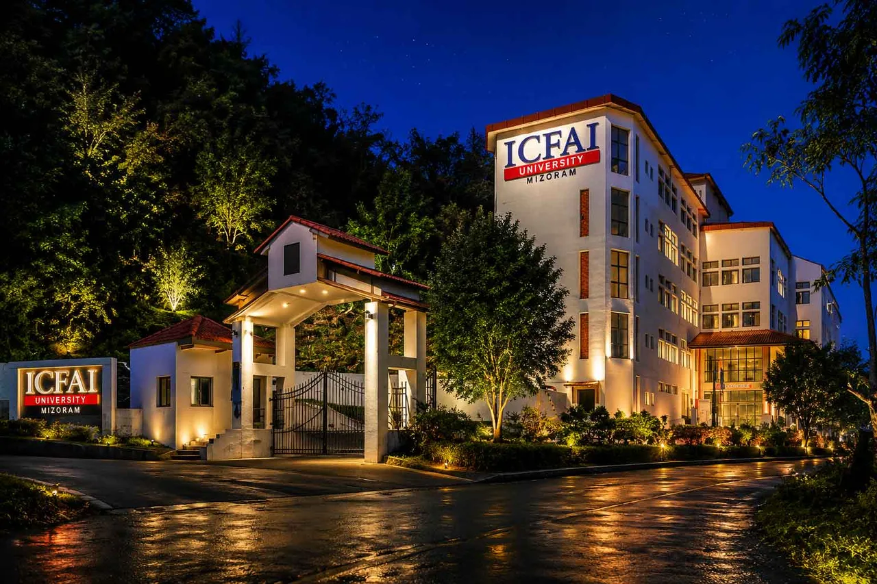 top colleges in Mizoram, Aizawl — The ICFAI University, Mizoram