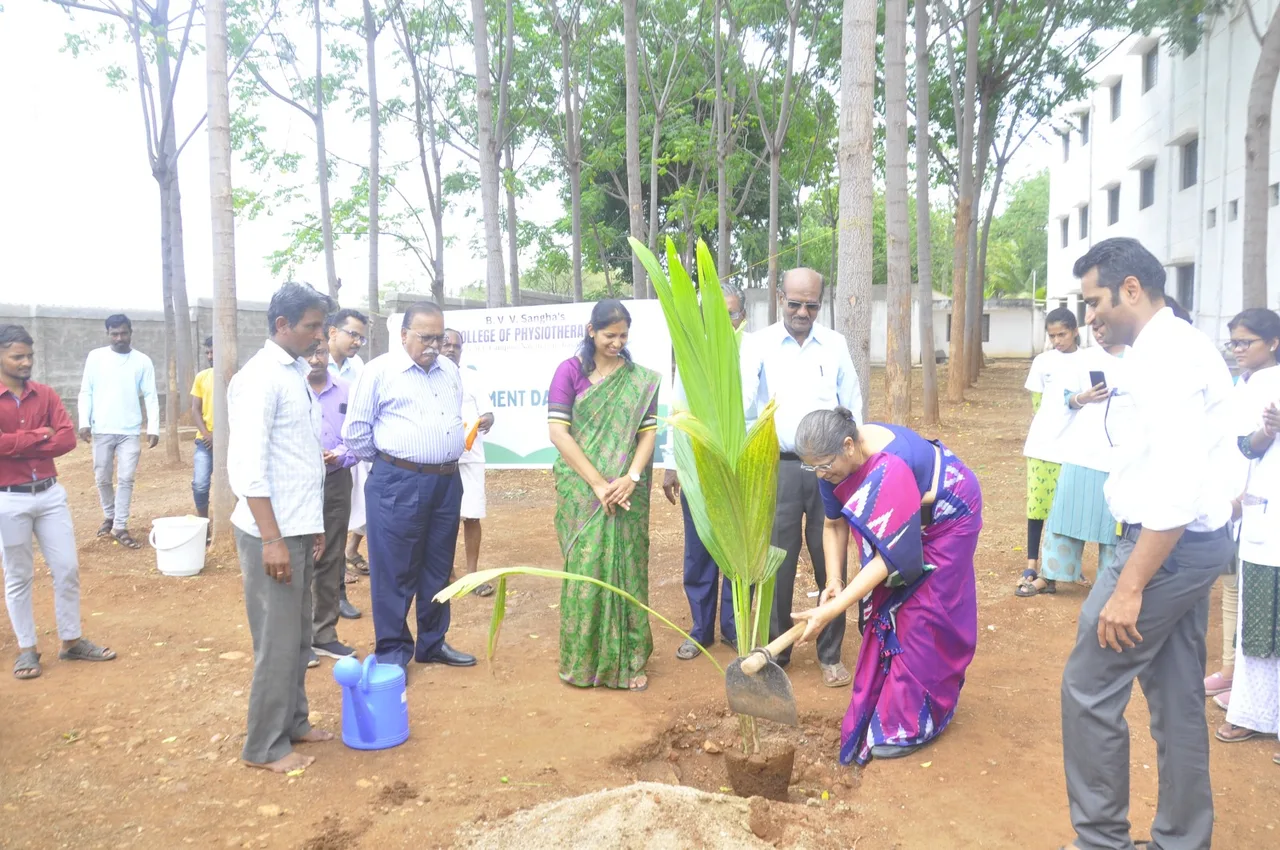 Environmental Day — B.V.V. Sangha's College of Physiotherapy