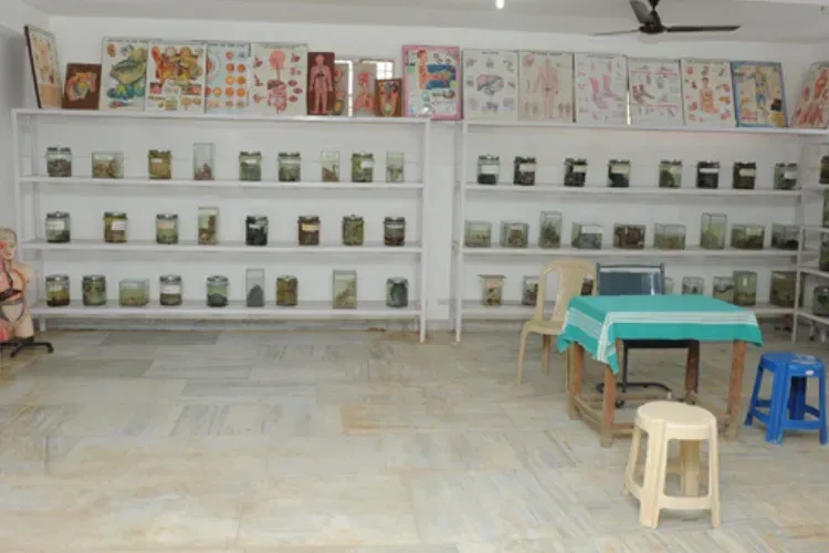 Anatomy and biology laboratory display room — Bapuji School of Nursing (Bapuji School and College of Nursing)
