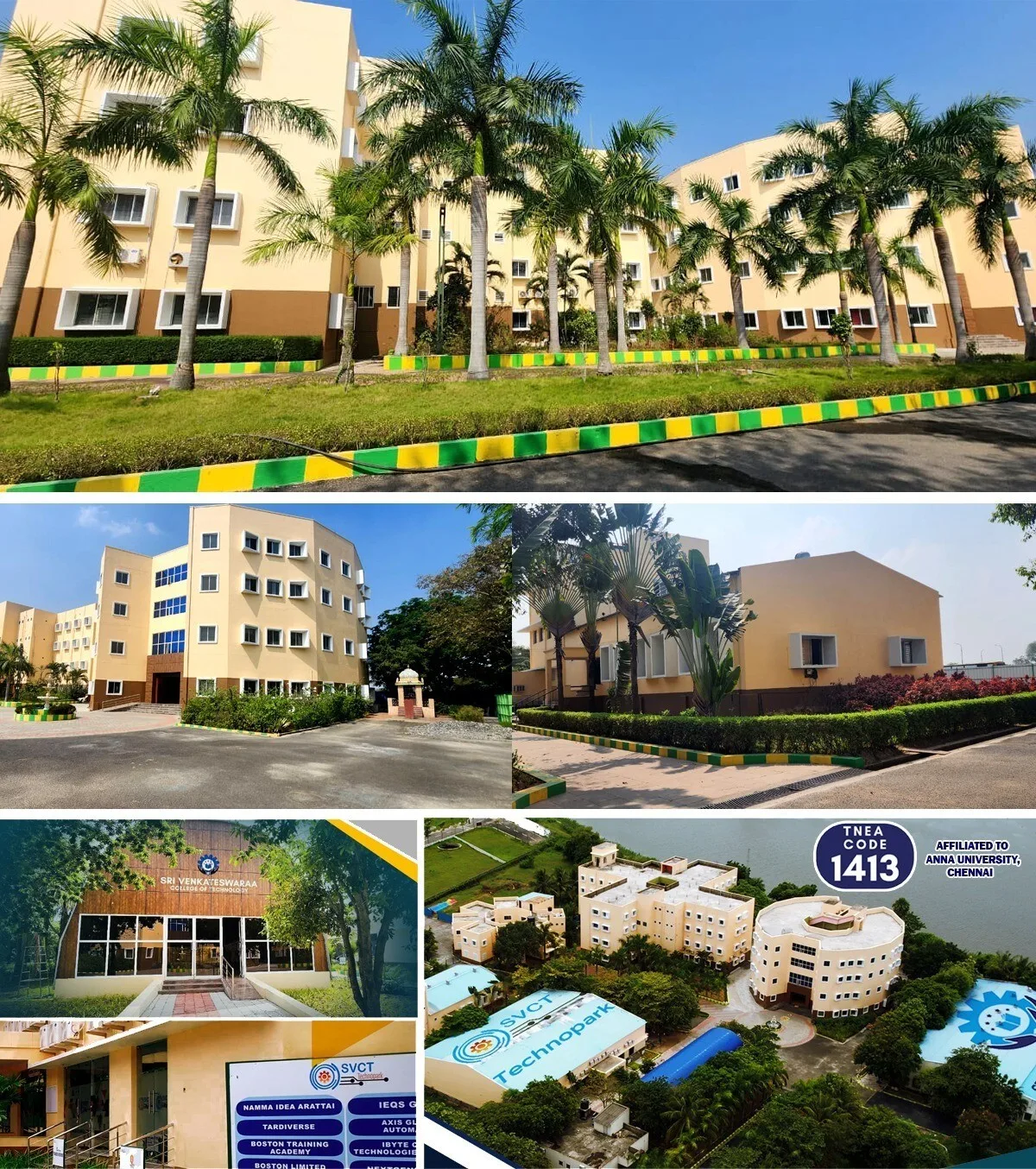 SVCT Campus aerial view — Sri Venkateswaraa College of Technology