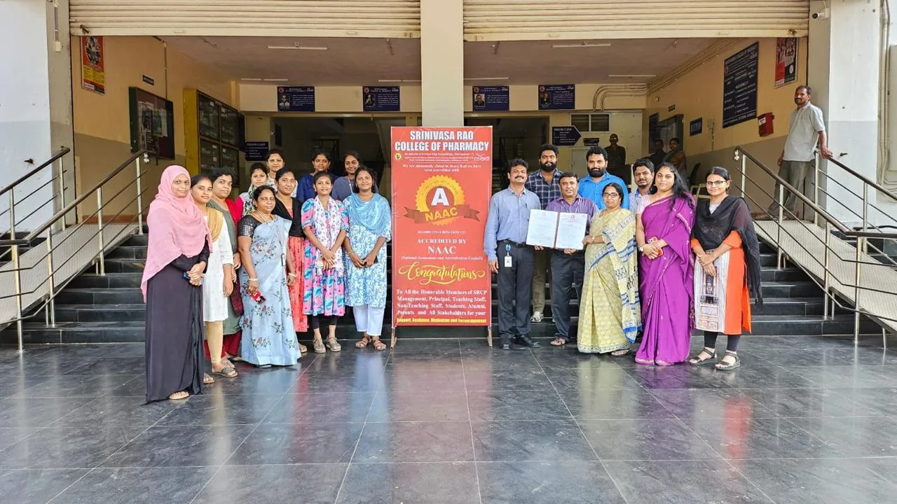 NAAC SRCP — Srinivasarao College of Pharmacy