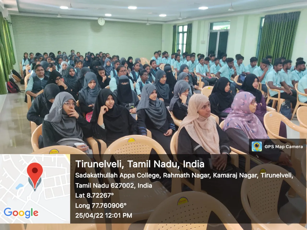 Seminar Hall 1 — Sadakathullah Appa College