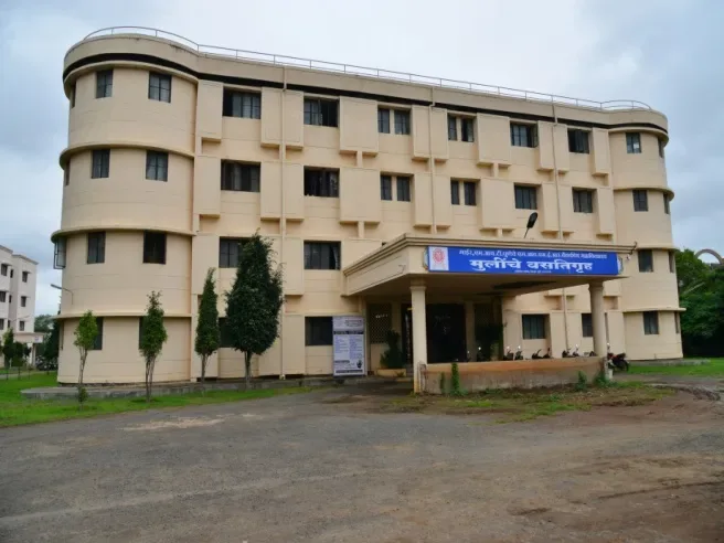 Girls' hostel building on the MIMER Medical College campus at Talegaon Dabhade