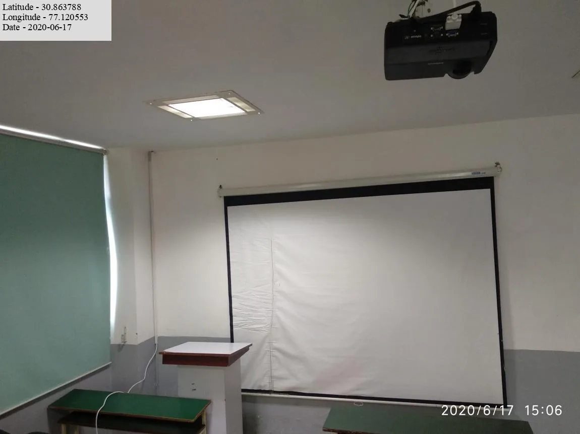 Classroom, A Block 201 (Bhagat Singh) — Shoolini University of Biotechnology and Management Sciences