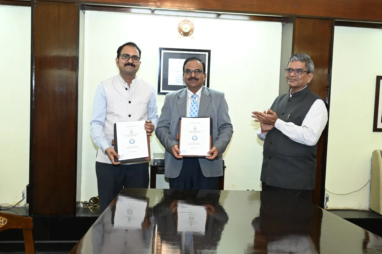 ASCI and HAL Management Academy signed an MoU today at ASCI, Hyderabad. — administrative-staff-college-of-india-hyderabad