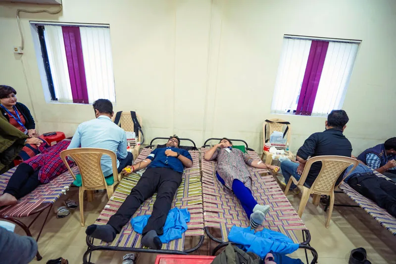 Voluntary Blood Donation Camp 2024 — Brainware University