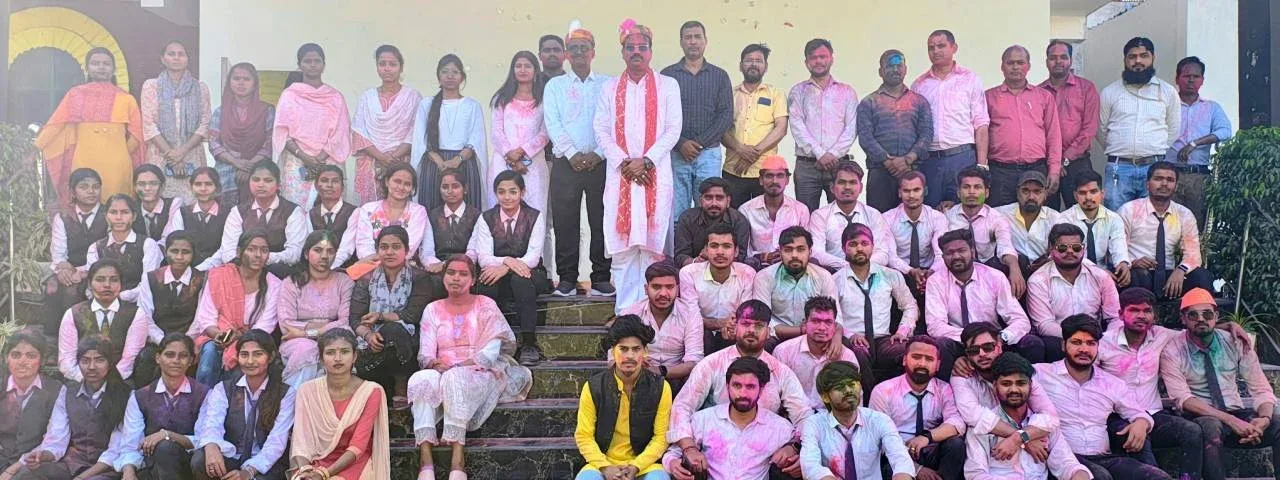 Holi event at SAI college — Sai College of Pharmacy