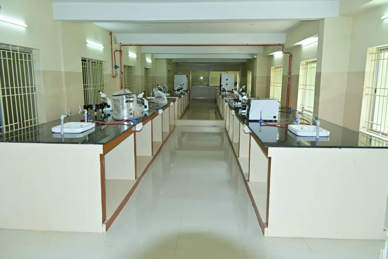 Microbiology lab — Nandha Dental College & Hospital