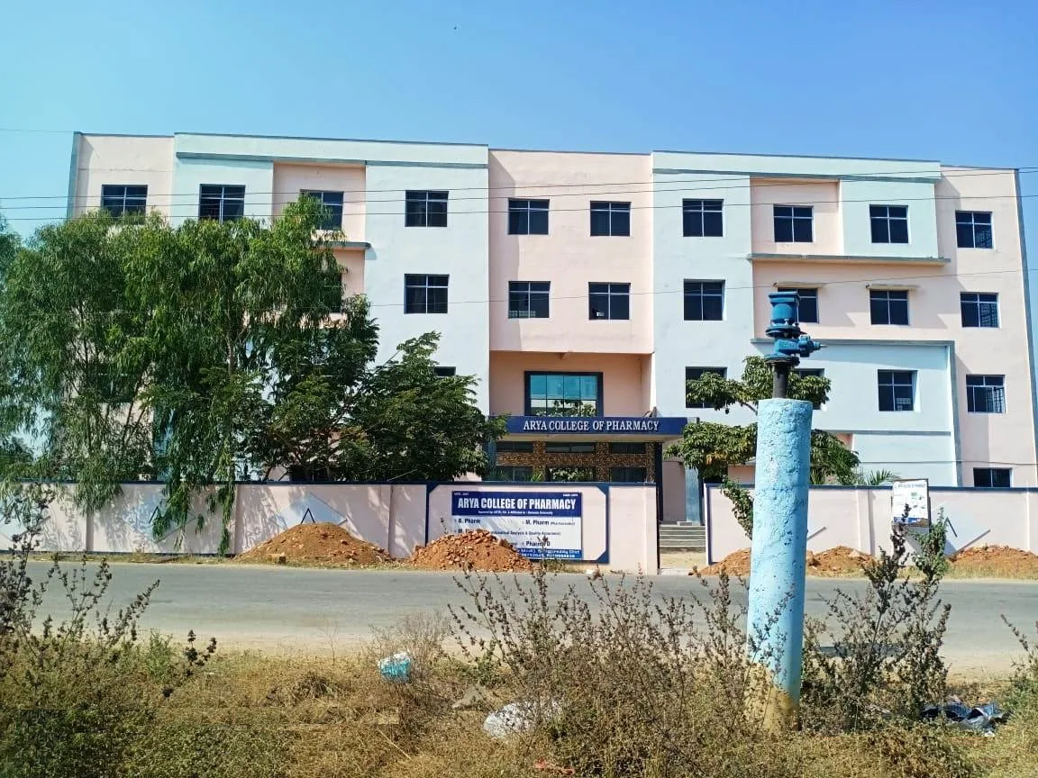 First slide — arya-college-of-pharmacy-sangareddy