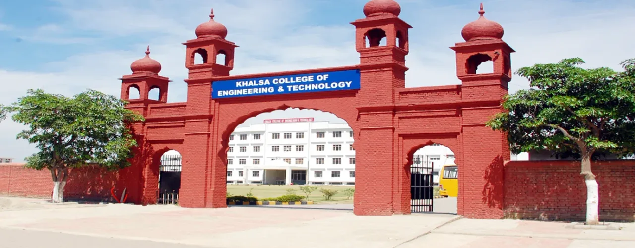 Khalsa College of Engineering & Technology — Glimpse Of Our Campus Homepage Campus Image