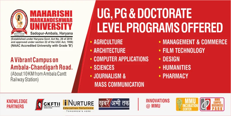 MMDU Sadopur Campus — Maharishi Markandeshwar University, Sadopur-Ambala