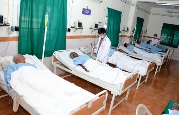 ICU inside view at Mahavir General Hospital