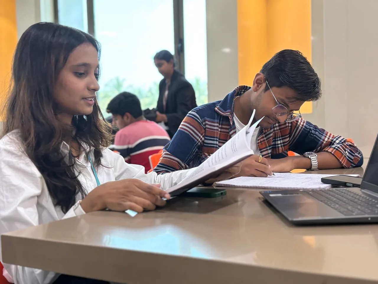 Library Reading Area — Narsee Monjee Institute of Management Studies (NMIMS), Bengaluru Campus