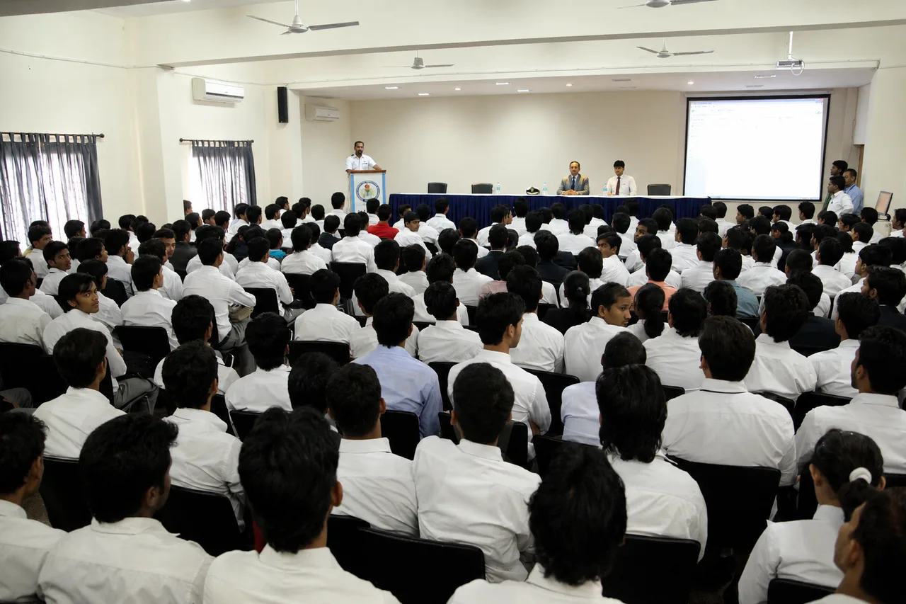 Spacious Seminar Hall — Aryaman Pharmacy College