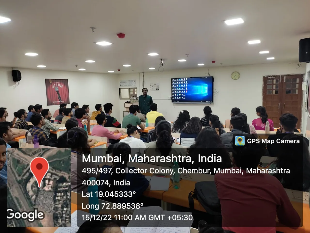 VES Institute of Management Studies and Research classroom — Vivekanand Education Society’s Institute of Management Studies and Research