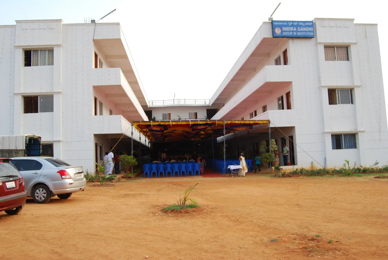 Lamp Lighting Ceremony 2009–10 — nursing students at the official group-campus event — Indira Gandhi College of Nursing
