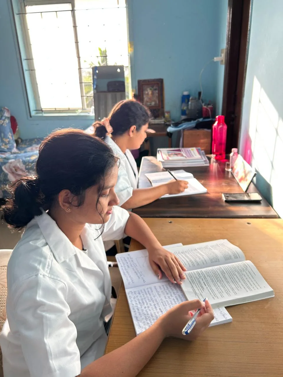 Karnataka College of Pharmacy — Hostel Study Room Image Embedded On The Official Hostel Page