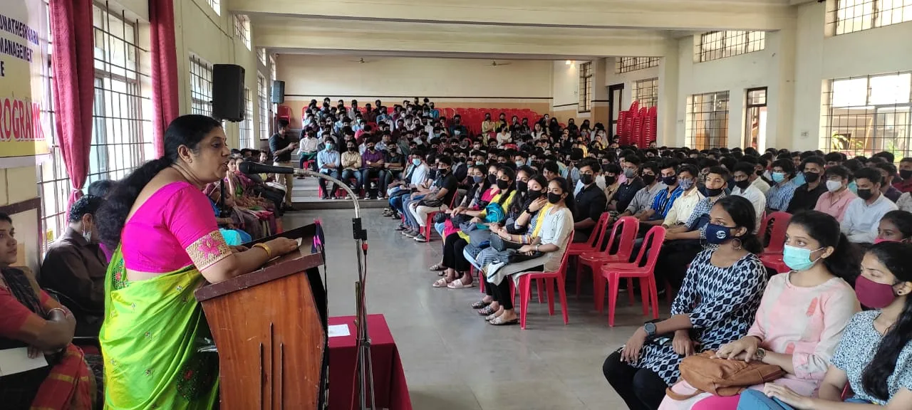 Student Orientation Programme, 6 November 2021 — Shri Dharmasthala Manjunatheshwara College of Business Management