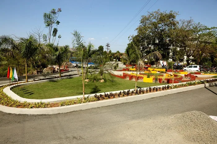 Garden view 2 — Arvind Gavali College of Pharmacy