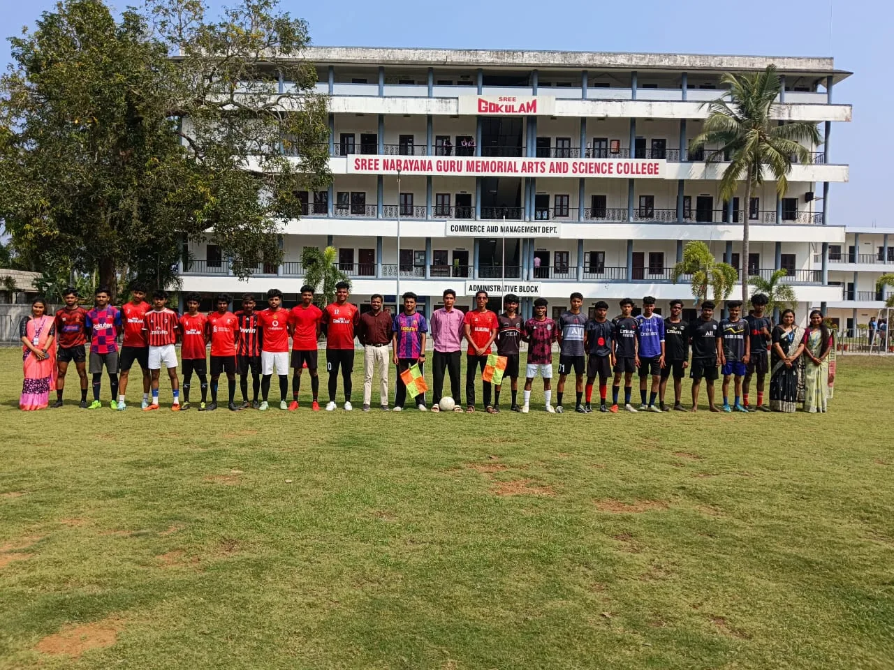Annual Sports Day Banner — Sree Gokulam SNGM Arts and Science College