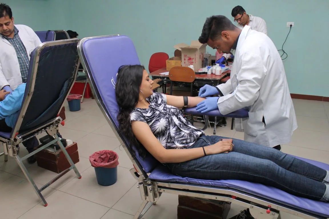 Blood Donation Camp — Trinity Institute of Professional Studies