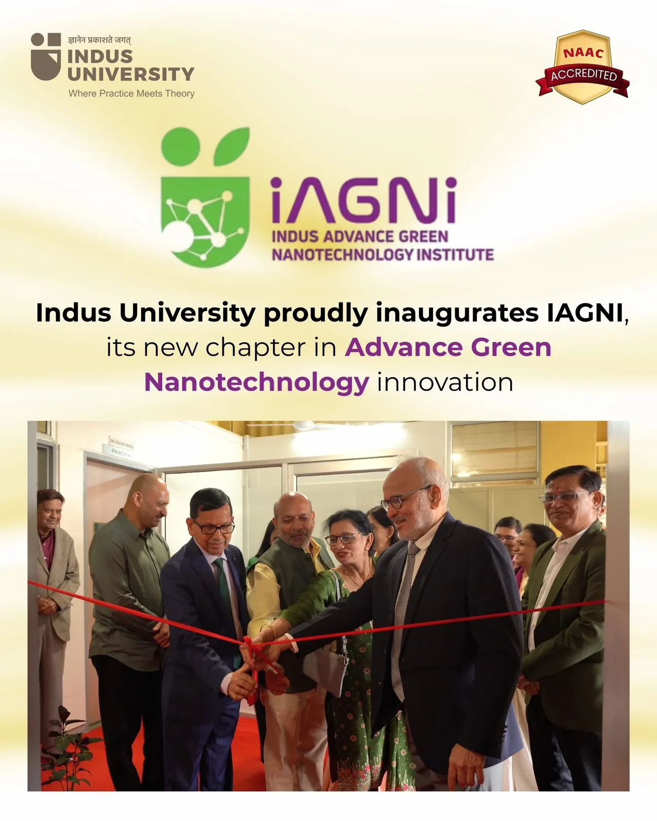 Indus University Proudly Inaugrates IAGNI