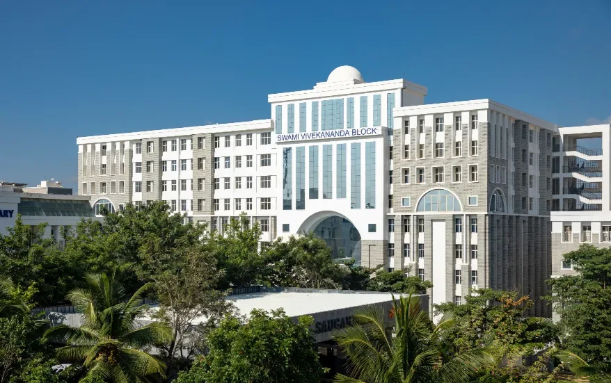 REVA University 45-acre campus aerial view