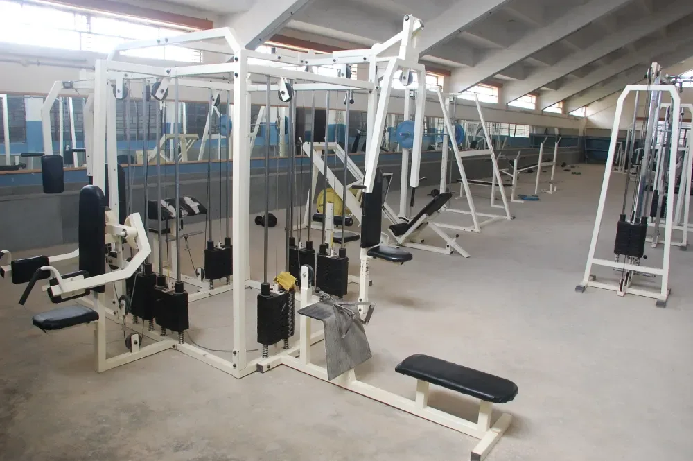 Gym facility at St Peter s Medical College