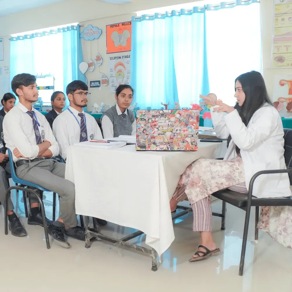 Faculty mentoring session — Sushila Institute of Medical Sciences