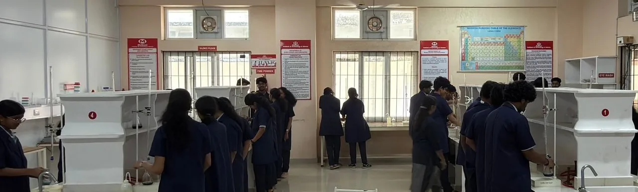 Muthoot Institute of Technology and Science — Chemistry Lab Image In Basic Science And Humanities Infrastructure Section