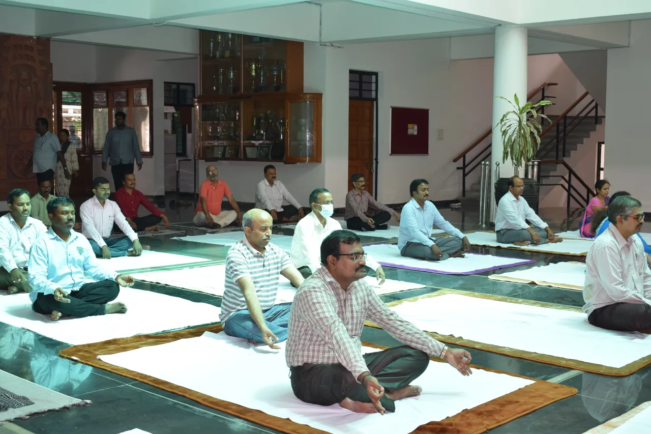 Yoga Day image 4 — NALSAR University of Law