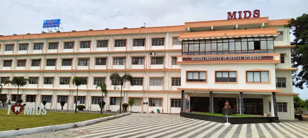 Meghna Institute of Dental Sciences — Official Infrastructure Gallery Image Showing Mids Academic Building Frontage