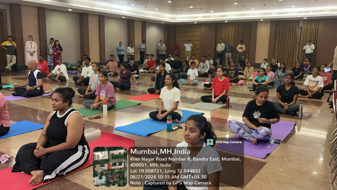 Yoga Day 2024 — L.S. Raheja School of Architecture