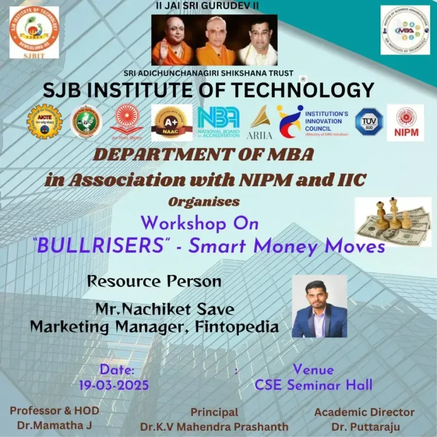 Faculty workshop at SJBIT — SJB Institute of Technology