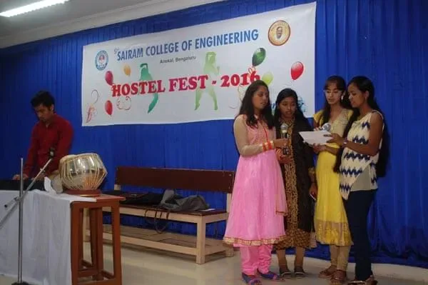 Hostel campus life — Sri Sairam College of Engineering