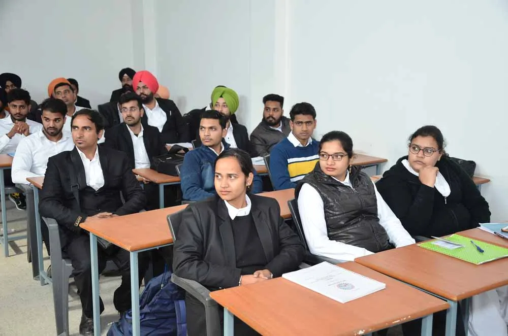Sardar Patel Law College (SPLC), Sri Ganganagar classroom