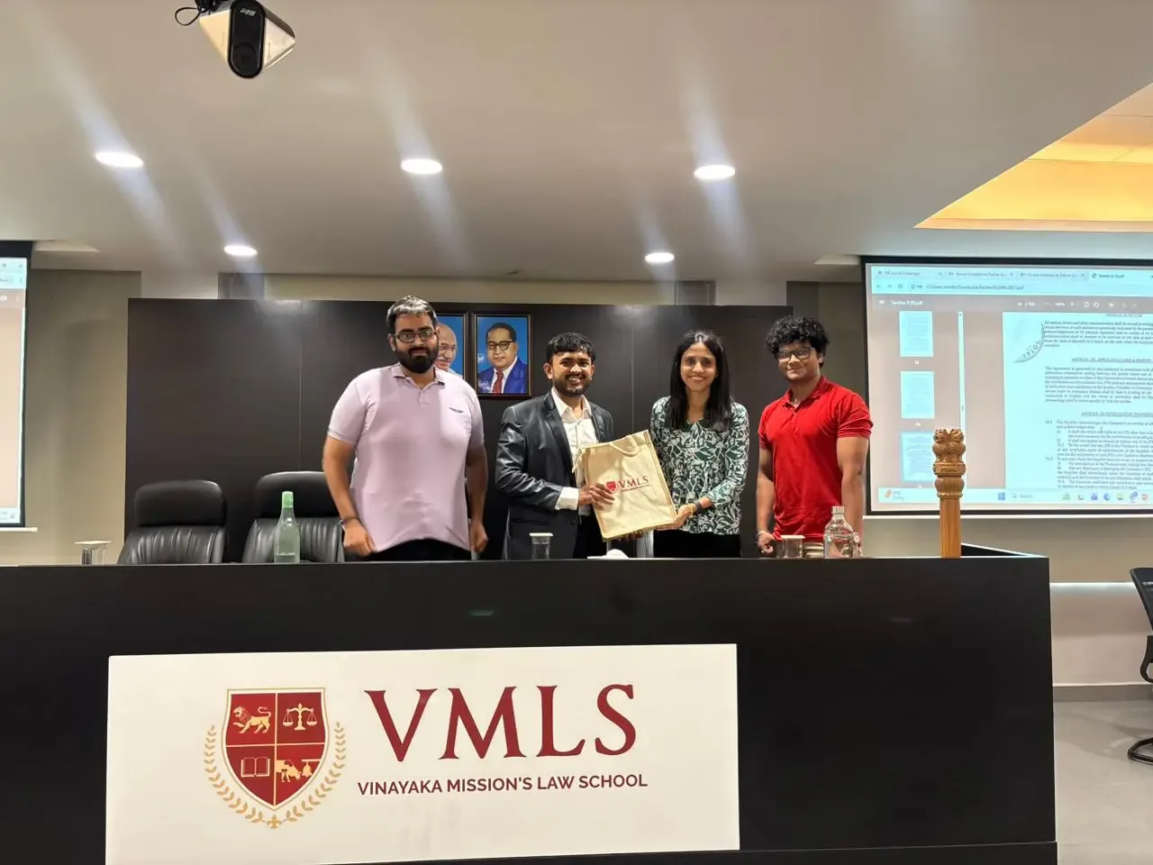 Guest lecture on Copyright and Emerging Issues due to Artificial Intelligence — Vinayaka Mission's Law School