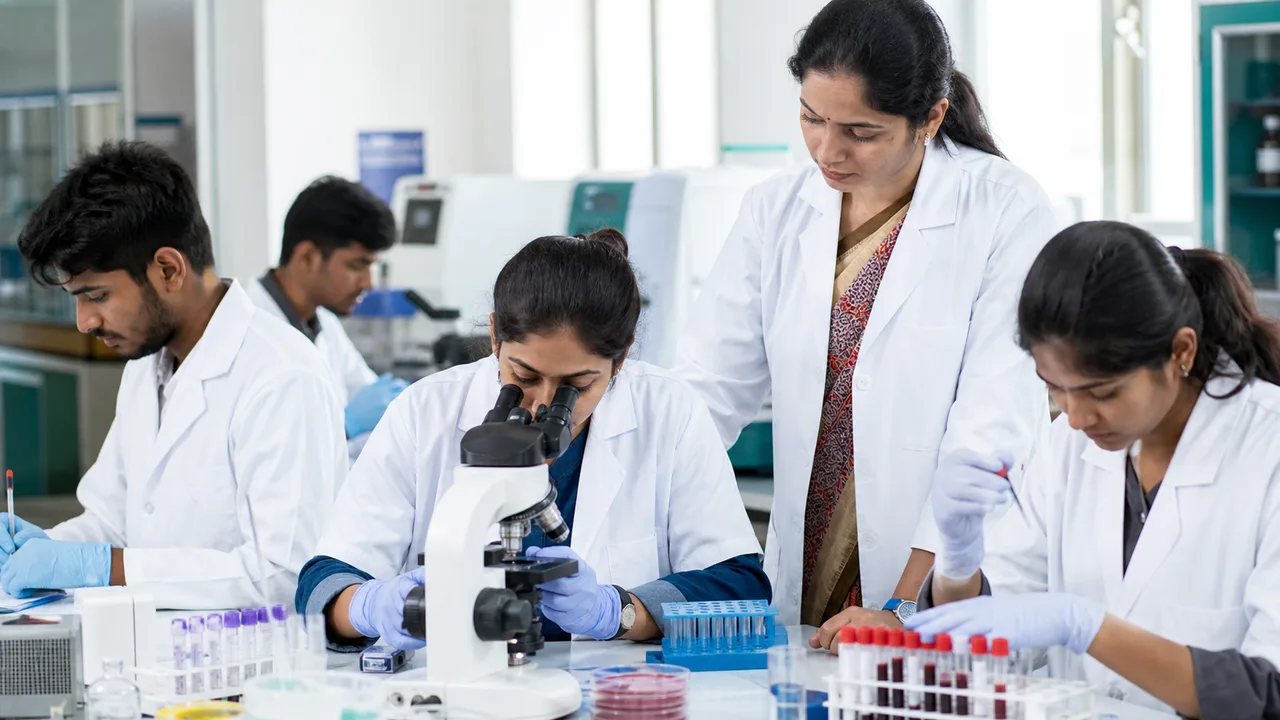 ADMLT medical laboratory training — Bhandara Paramedical College