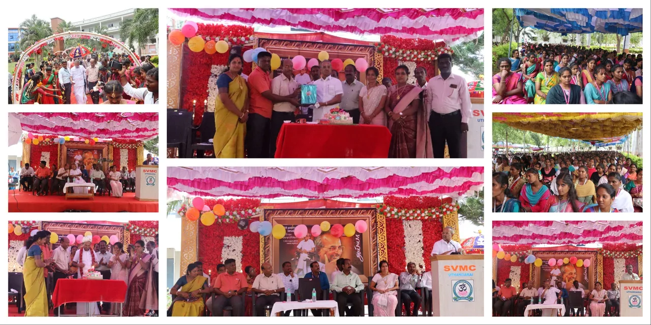 Founder Birthday — Sri Vidya Mandir Arts & Science College