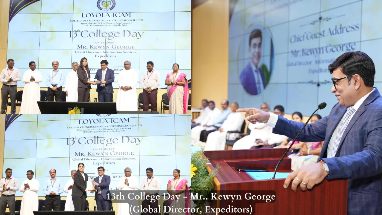 13th College Day @ LICET — Loyola-ICAM College of Engineering and Technology