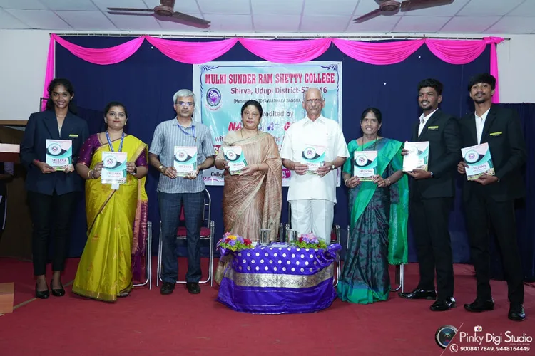 Srujana Magazine Release — Mulki Sunder Ram Shetty College