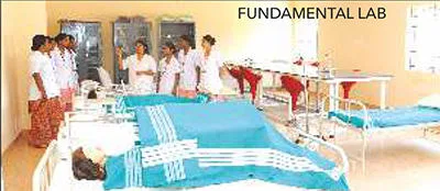 Ashrith College of Nursing — Fundamental Lab Image On The Official Nursing College Page