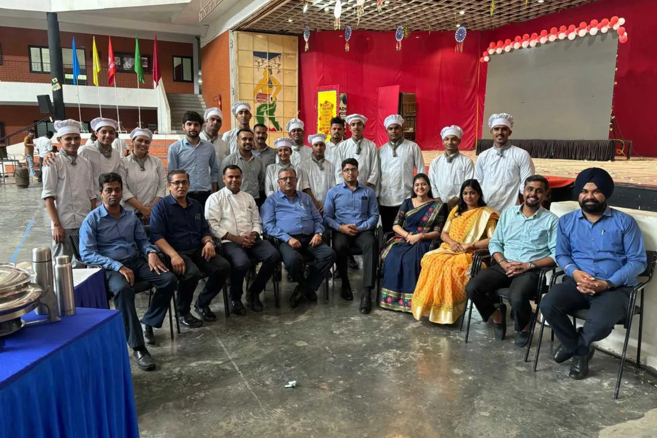 teachers day celebration — IPS Academy, Institute of Hotel Management, Indore (MP)