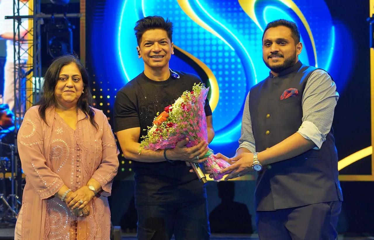 Founders Day / Star Night 2024 stage performance — Babu Banarasi Das Institute of Technology and Management